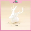 MYPANDA 1/12 Nhà Búp Bê Đầu Hươu Treo Tường Trang Trí Giáng Sinh Thu Nhỏ 8