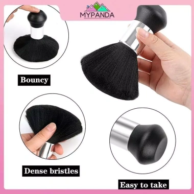 MYPANDA Bàn Chải Mềm Làm Tóc & Quét Râu - Vòng Lớn, Làm Sạch Tóc Mặt, Tạo Kiểu 4