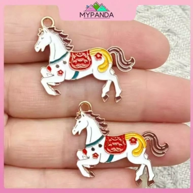 MYPANDA Mặt Dây Chuyền Ngựa Cung Hoàng Đao Hợp Kim Dầu Nhỏ Giọt - DIY Trang Sức, Giá 99.000, Giảm còn 79.200