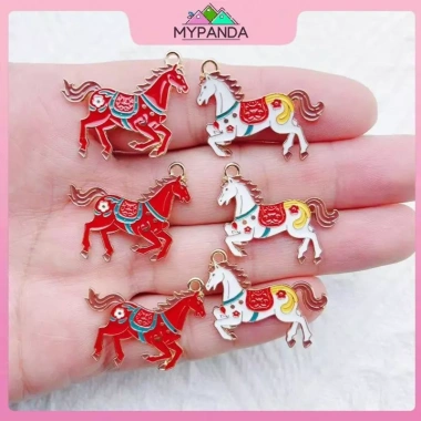 MYPANDA Mặt Dây Chuyền Ngựa Cung Hoàng Đao Hợp Kim Dầu Nhỏ Giọt - DIY Trang Sức, Giá 99.000, Giảm còn 79.200