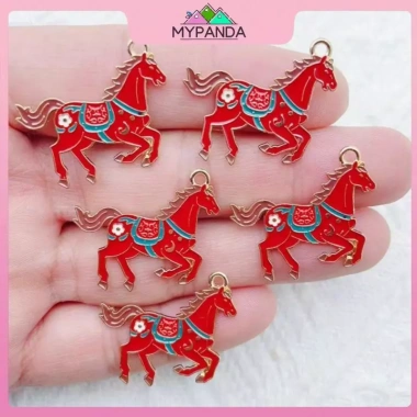 MYPANDA Mặt Dây Chuyền Ngựa Cung Hoàng Đao Hợp Kim Dầu Nhỏ Giọt - DIY Trang Sức, Giá 99.000, Giảm còn 79.200