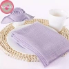 N2HAO 10 chiếc 32x32cm Gạc Cotton Khăn Ăn Tái Sử Dụng Trà Tiệc Cưới Giáng Sinh 2