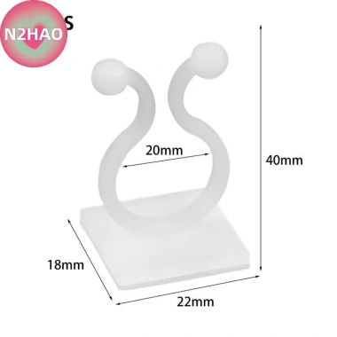 N2HAO 20 chiếc kẹp mây tự dính – Cố định cây leo tường, nhà vườn – Giá 47.300₫