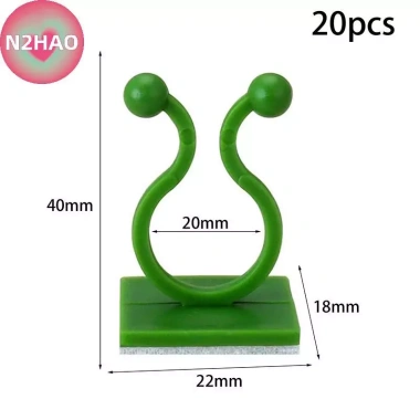 N2HAO 20 chiếc kẹp mây tự dính – Cố định cây leo tường, nhà vườn – Giá 47.300₫