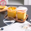 N2HAO 20 Cốc Nhựa 220/280ml Có Nắp Thìa Pudding Cup Bánh Cốc Thạch Sữa Chua 126.720₫ 4