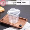 N2HAO 20 Cốc Nhựa 220/280ml Có Nắp Thìa Pudding Cup Bánh Cốc Thạch Sữa Chua 126.720₫ 7