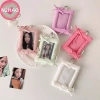 N2HAO Nơ Đơn Giản Đựng Thẻ Móc Khóa - Photocard Cover Thần Tượng Dây Chuyền Bảo Vệ Túi Mặt Quà Tặng 5