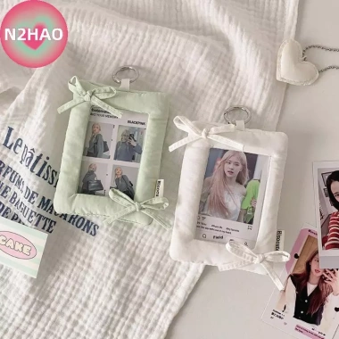 N2HAO Nơ Đơn Giản Đựng Thẻ Móc Khóa - Photocard Cover Thần Tượng Dây Chuyền Bảo Vệ Túi Mặt Quà Tặng 6 N2HAO Nơ Đơn Giản Đựng Thẻ Móc Khóa - Photocard Cover Thần Tượng Dây Chuyền Bảo Vệ Túi Mặt Quà Tặng 6