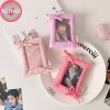 N2HAO Nơ Đơn Giản Đựng Thẻ Móc Khóa - Photocard Cover Thần Tượng Dây Chuyền Bảo Vệ Túi Mặt Quà Tặng 7