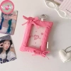 N2HAO Nơ Đơn Giản Đựng Thẻ Móc Khóa - Photocard Cover Thần Tượng Dây Chuyền Bảo Vệ Túi Mặt Quà Tặng 10
