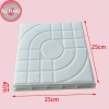 N2HAO Path Maker Khuôn Đá Bê Tông Vuông - Lắp Đặt, Tạo Sân Vườn, Đường, Bãi Cỏ 6
