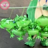 N2HAO Phát Sáng Bơm Hơi Xanh Lá Cây Bó Ếch Toad Ballon - Đồ Chơi Ngộ Nghĩnh Trẻ Em, Quà Sinh Nhật & Trang Trí Đám Cưới 3