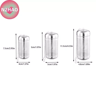 N2HAO Thép Không Gỉ Bóng Lọc Trà và Cà Phê - Lưới Mịn, Ấm Trà, Gia Vị, Phụ Kiện Nhà Bếp, Giá Ưu Đãi 89.210₫ 5 N2HAO Thép Không Gỉ Bóng Lọc Trà và Cà Phê - Lưới Mịn, Ấm Trà, Gia Vị, Phụ Kiện Nhà Bếp, Giá Ưu Đãi 89.210₫ 5