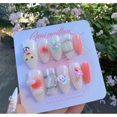 NAILBOX Shine Kute - Móng Bóng Nhẹ, Giá Ưu Đãi 57.000₫, Giá Gốc 71.820₫ NAILBOX Shine Kute - Móng Bóng Nhẹ, Giá Ưu Đãi 57.000₫, Giá Gốc 71.820₫