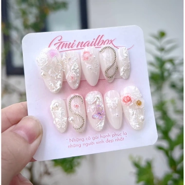 NAILBOX Y08 Trắng Sữa Tiểu Thư - Giá giảm 75k (giá gốc 94.5k) - thiết kế sang trọng