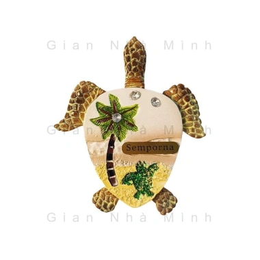 Nam châm tủ lạnh hình rùa biển - 3 mẫu resin bền đẹp, du lịch biển, giá 88k