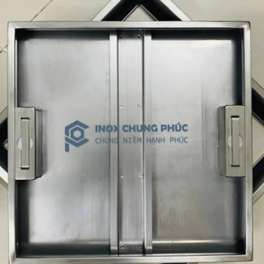 Nắp bể nước ngầm 500x500 INOX 304 – Chống ăn mòn, bền chắc, giảm giá 17% 2