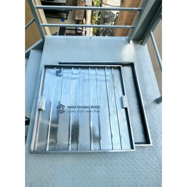 Nắp bể nước ngầm 800x800 inox 304 – Chống ăn mòn, bền chắc, giảm 20% còn 3.036.000₫ 5