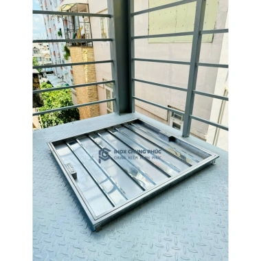 Nắp bể nước ngầm 800x800 inox 304 – Chống ăn mòn, bền chắc, giảm 20% còn 3.036.000₫ 6