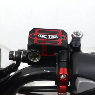 Nắp Bơm Trên Phanh Trước Honda Cubs CC110 - Trang Trí Bình Dầu, Vỏ Bảo Vệ, Giá Ưu Đãi 214.060 VND 3