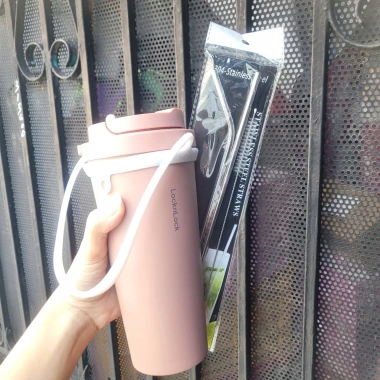 Nắp Đậy, Nắp Vặn, Gioăng Thay Thế Ly Giữ Nhiệt L&L 550ml LHC3249 316L Dây Treo Ly Ống hút Silicon 44