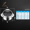 Nắp Lỗ Thông Hơi Thép Không Gỉ Tròn Rrlnmd cho Hệ Thống HVAC - Giá Ưu Đãi 32.340₫ 6