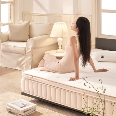 Nệm Foam Lò Xo Hybrid Ru9 25cm Cao Cấp Đàn Hồi Nâng Đỡ, Chuẩn 5 Sao, Lò Xo Độc Lập 7