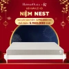 Nệm Foam Nest Ru9 15cm - Ngăn Chuyển Động, 2 Lớp Foam Vững Chắc, Giá Ưu Đãi 5.9 Triệu