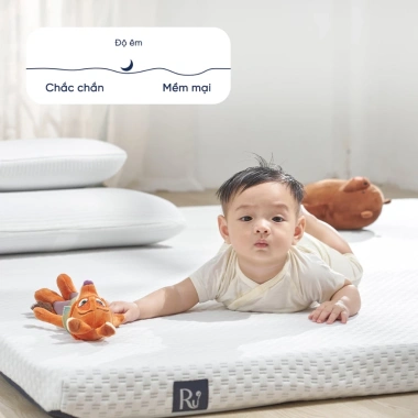 Nệm Foam Topper 5cm Cao Cấp 2 Lớp Êm Ái, Dễ Cuộn Gọn, Tặng Túi Đựng - Giá Ưu Đãi 3,07 Triệu 6