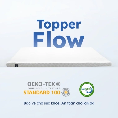 Nệm Foam Topper 5cm Cao Cấp 2 Lớp Êm Ái, Dễ Cuộn Gọn, Tặng Túi Đựng - Giá Ưu Đãi 3,07 Triệu 8