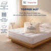 Nệm Topper Mây Microfiber Ru9 8cm - Lông Vũ Nhân Tạo, Bọc 5 Sao, Giá 3.07 Triệu