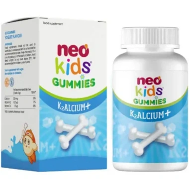 NEO KIDS Gummies Canxi Vị Sữa Chua 60 Viên Nhai - Bổ Sung Canxi Vitamin Cho Bé Giá 289.900 VND