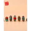 Nepal Kẻ Sọc Hạt Miếng Đệm Sáu Xương Mantra – Dây Hạt Phật, Hạt Sắc Nét Giá Ưu Đãi 27k 3