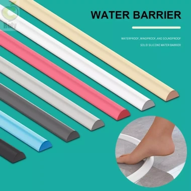 Ngưỡng vòi hoa sen ROLY - Bồn rửa tách khô ướt, rào chắn silicon gập lại, bảo vệ đập nước phòng tắm
