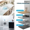 Ngưỡng vòi hoa sen ROLY - Bồn rửa tách khô ướt, rào chắn silicon gập lại, bảo vệ đập nước phòng tắm 3