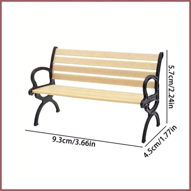 Nhà Búp Bê Công Viên Mini 1:12 - Ghế Dự Bị Cảnh Quan Nội Thất, Vườn Cổ Tích cho Bé Trai - Giá chỉ 51.700₫ 9 Nhà Búp Bê Công Viên Mini 1:12 - Ghế Dự Bị Cảnh Quan Nội Thất, Vườn Cổ Tích cho Bé Trai - Giá chỉ 51.700₫ 9
