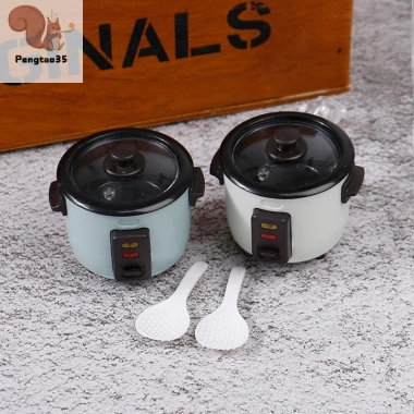 Nhà búp bê mô hình điện 12 món - Mô phỏng nồi cơm điện COD, giá ưu đãi 62.700 VND