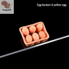 Nhà Búp Bê Mô Phỏng Khay Trứng 1/12 Phụ Kiện Trang Trí Nhà Bếp Đồ Chơi COD 8