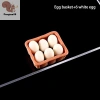 Nhà Búp Bê Mô Phỏng Khay Trứng 1/12 Phụ Kiện Trang Trí Nhà Bếp Đồ Chơi COD 9