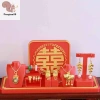 Nhà Búp Bê Thu Nhỏ Phương Tây - Hộp Trưng Bày Vòng Cổ Mô Phỏng, Phụ Kiện COD 68.640₫