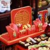 Nhà Búp Bê Thu Nhỏ Phương Tây - Hộp Trưng Bày Vòng Cổ Mô Phỏng, Phụ Kiện COD 68.640₫ 2