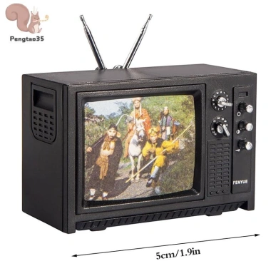 Nhà Búp Bê Thu Nhỏ Trang Trí Tivi Cổ Điển 1Pc - Nội Thất, Giá 77.000 VND COD