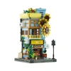 Nhà hoa kiểu Nhật chòi cây hoa hướng dương - Đồ chơi lắp ghép đa tầng cảnh quan 5