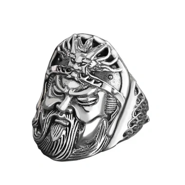 Nhẫn Bạc Mỏng Hình Bầu Trời & Mây Sống Động - Dễ Điều Chỉnh Size, Giá 89.596₫
