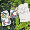 Nhãn dán hành lý Chiikawa dễ thương, vỏ sạc từ tính không dây cho iPhone 11-17 Pro Max, acrylic, chống sốc cứng 3