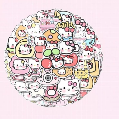 Nhãn Dán Hello Kitty - Set 100 Sticker Mèo Đáng Yêu Trang Trí Laptop Điện Thoại Giá Chỉ 22000đ 2 Nhãn Dán Hello Kitty - Set 100 Sticker Mèo Đáng Yêu Trang Trí Laptop Điện Thoại Giá Chỉ 22000đ 2
