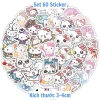 Nhãn Dán Hello Kitty - Set 100 Sticker Mèo Đáng Yêu Trang Trí Laptop Điện Thoại Giá Chỉ 22000đ 8