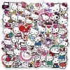 Nhãn Dán Hello Kitty - Set 100 Sticker Mèo Đáng Yêu Trang Trí Laptop Điện Thoại Giá Chỉ 22000đ 13