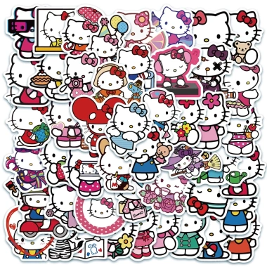 Nhãn Dán Hello Kitty - Set 100 Sticker Mèo Đáng Yêu Trang Trí Laptop Điện Thoại Giá Chỉ 22000đ 13 Nhãn Dán Hello Kitty - Set 100 Sticker Mèo Đáng Yêu Trang Trí Laptop Điện Thoại Giá Chỉ 22000đ 13