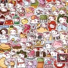 Nhãn Dán Hello Kitty - Set 100 Sticker Mèo Đáng Yêu Trang Trí Laptop Điện Thoại Giá Chỉ 22000đ 16